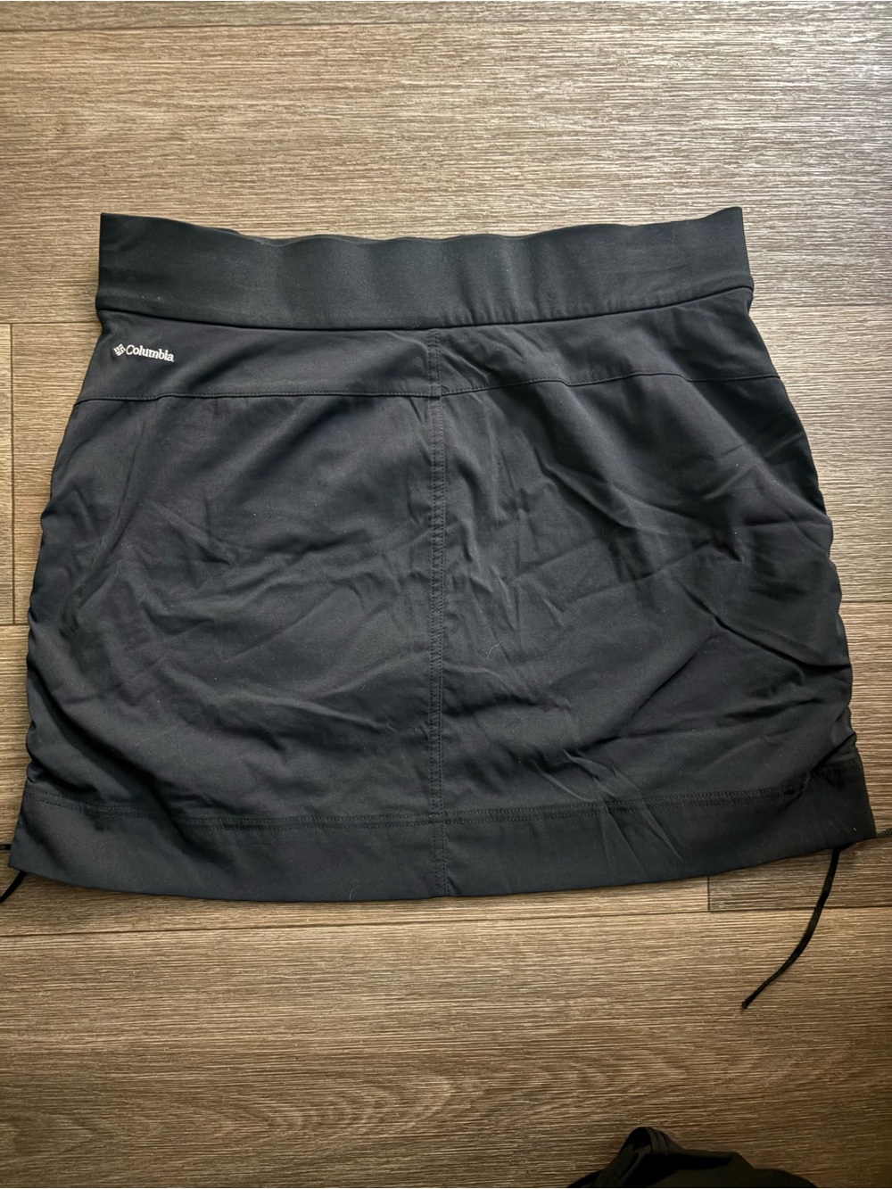 Columbia Black Athletic Mini Skirt with Logo